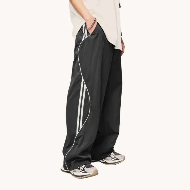 Vintage Striped Track Pants